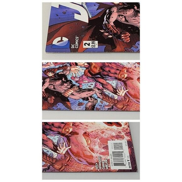 Justice League of America 2 DC Comics 2015 FN/VF Bryan Hitch Cover A JLA - Picture 3 of 16